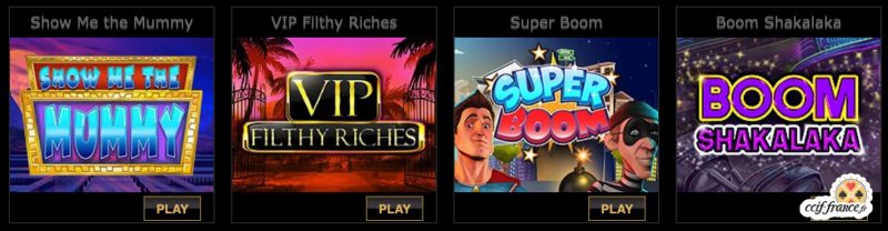 Parklane Casino Games.