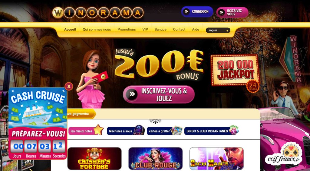 Winoma Casino Avis.