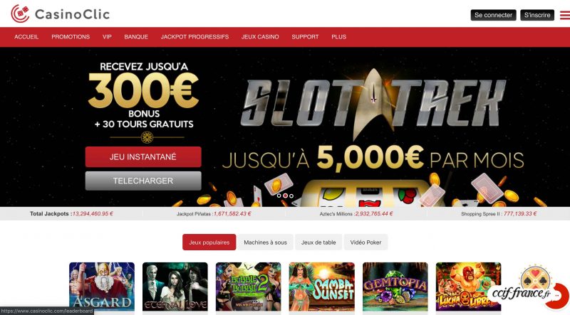 CLIC CASINO HOME.