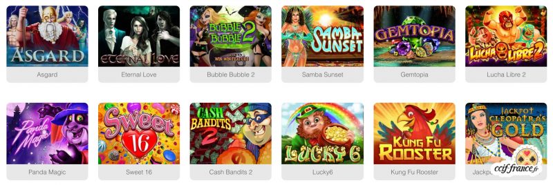 Clic Casino Games.