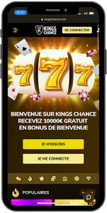 Mockup Kings Chance Casino