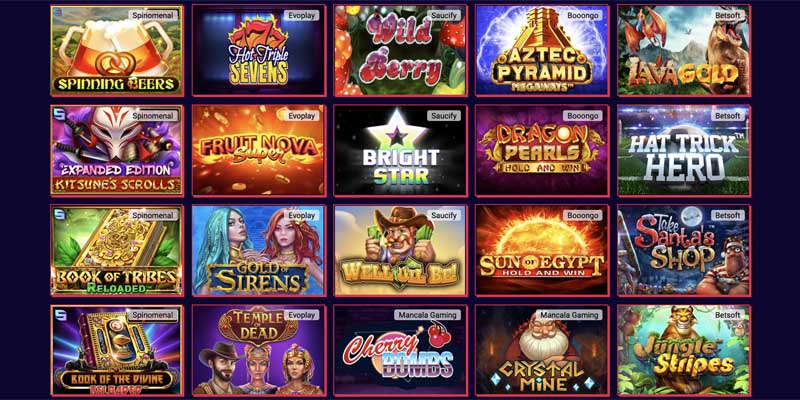 Screenshot Divas Glücksspiele